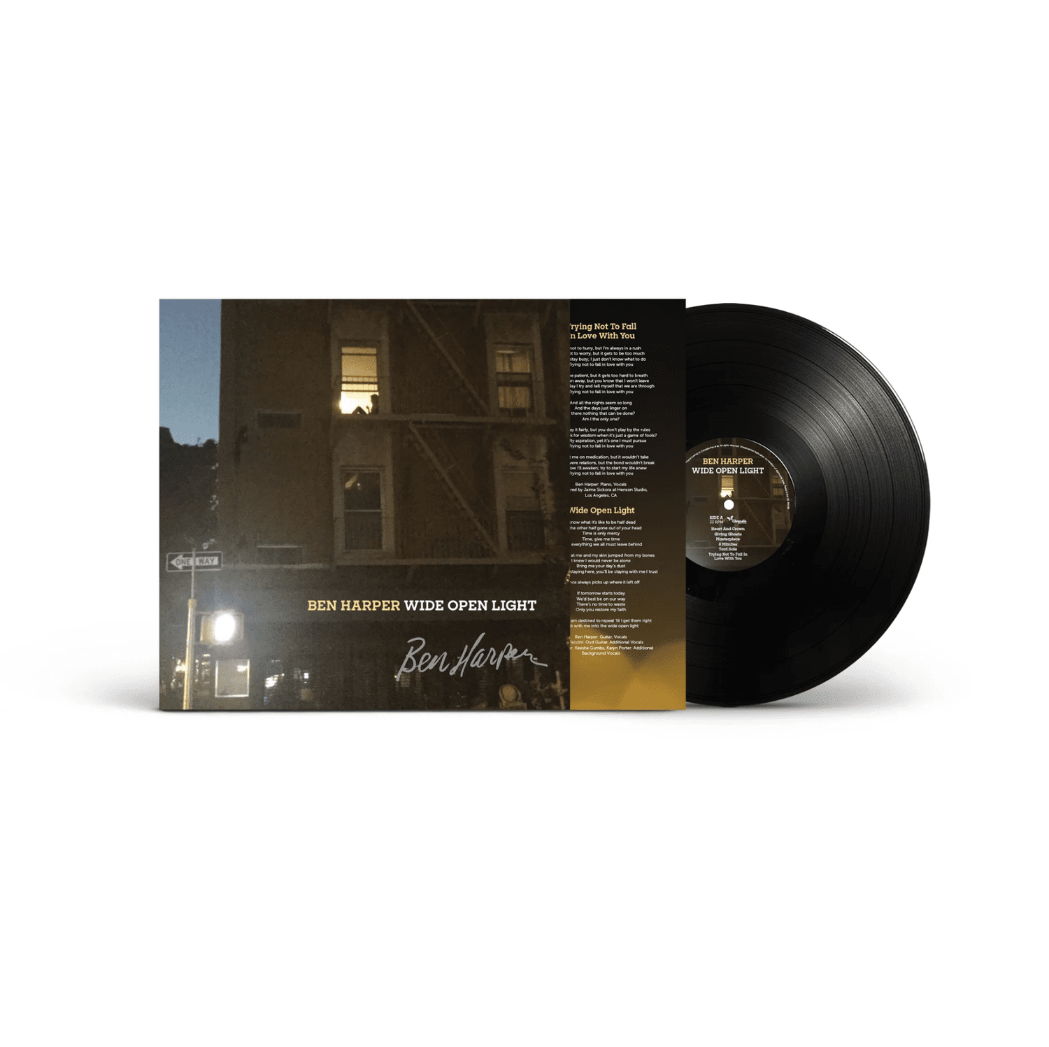 Ben Harper - Wide Open Light (Autographed Vinyl) — Folk Music Center
